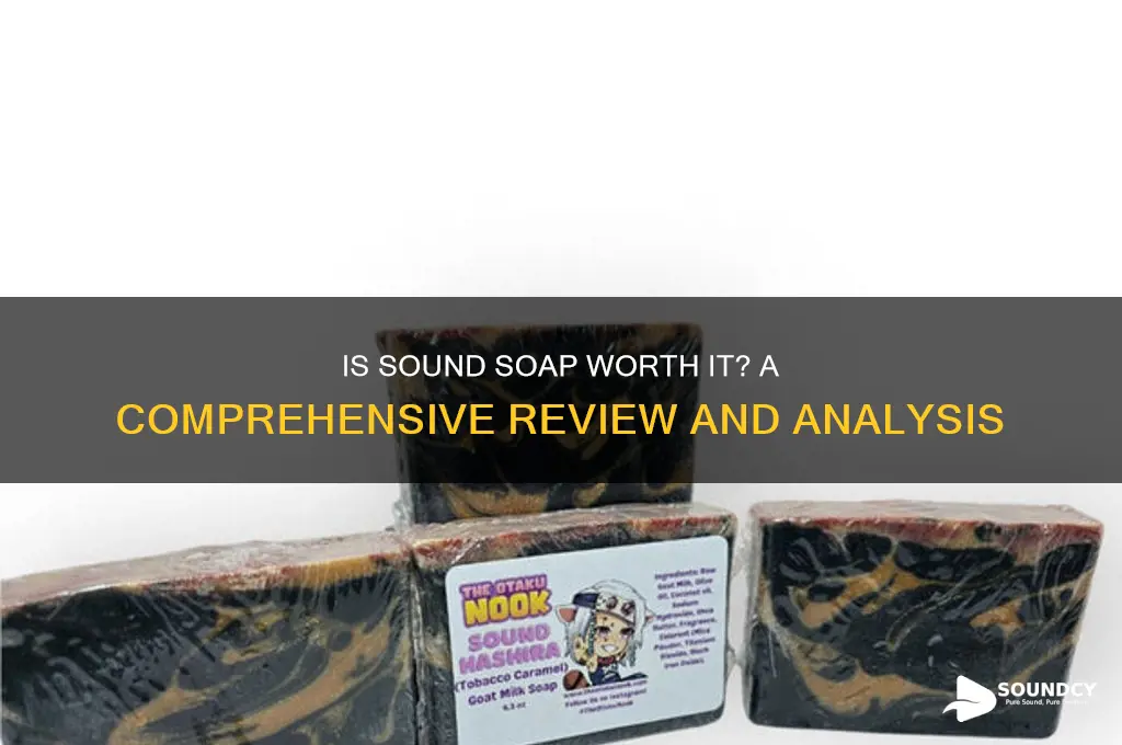 is sound soap worth it