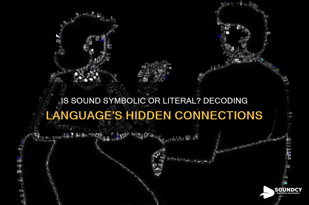 is sound symbolic or literal