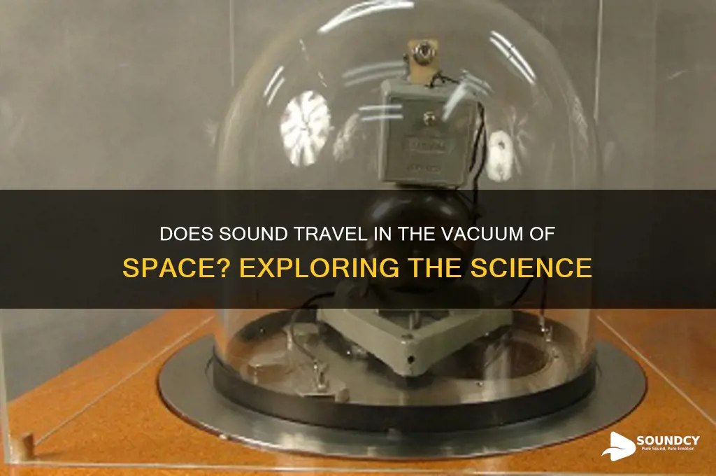 is sound transmitted in space