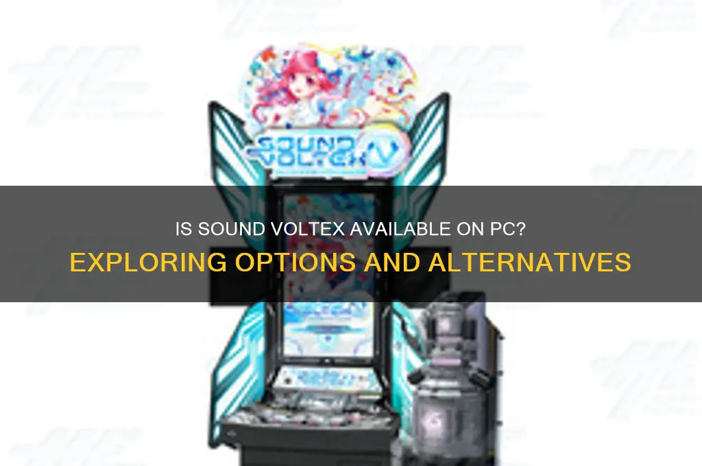is sound voltex on pc