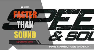 Is Speed Faster Than Sound? Unraveling the Velocity Mystery