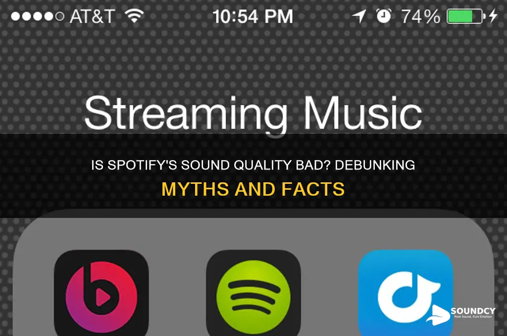 is spotify sound quality bad