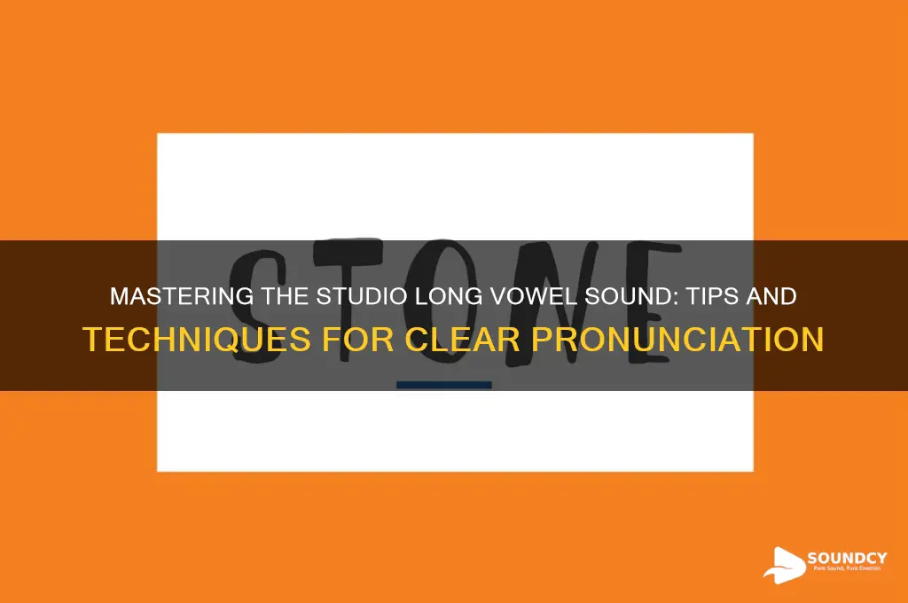 is studio long vowel sound