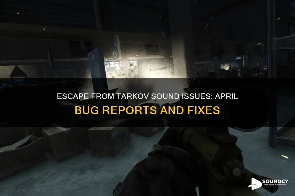 is tarkov sound bugged april