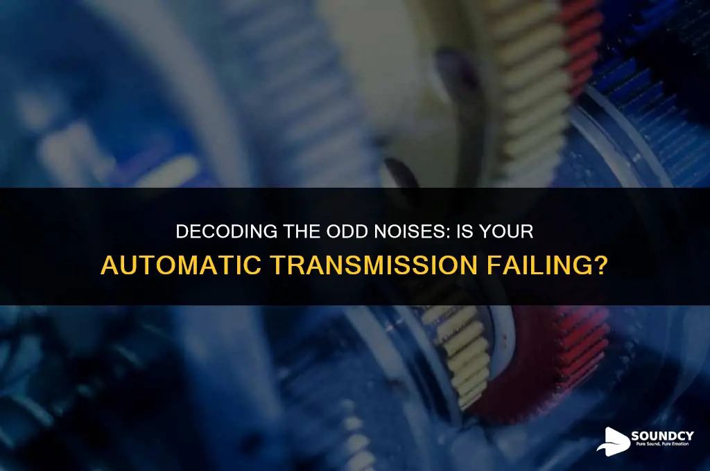 is that supposed to sound like that automatic transmission