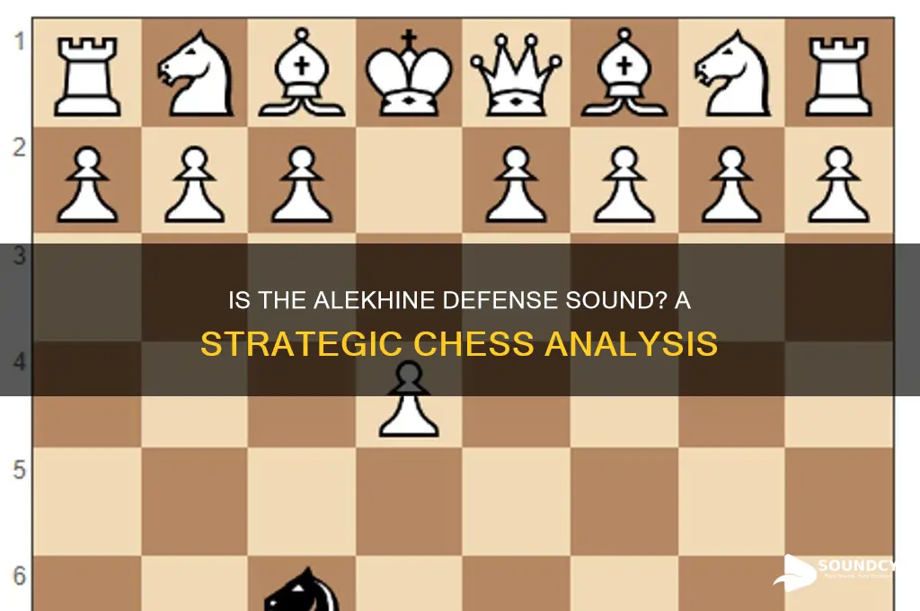 is the alekhine defense sound