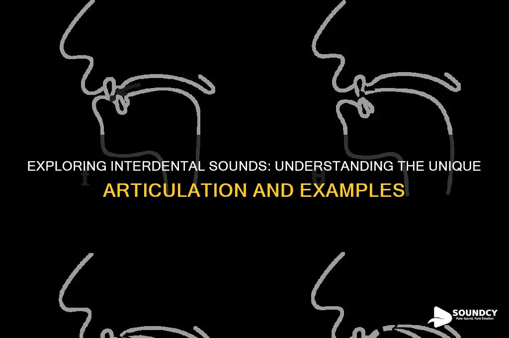 is the an interdental sound