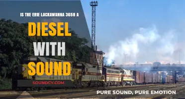 Exploring the Erie Lackawanna 3658: A Diesel Locomotive with Sound