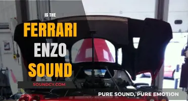 The Iconic Ferrari Enzo Sound: A Symphony of Power and Precision