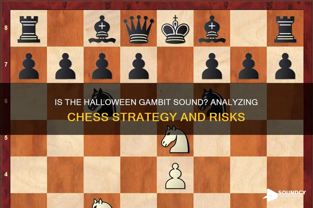 is the halloween gambit sound