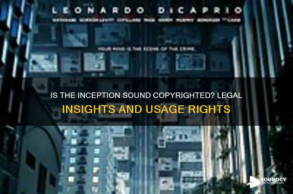 is the inception sound copyrighted