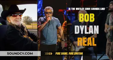 Exploring the Sonic Similarities: Motley Crue and Bob Dylan
