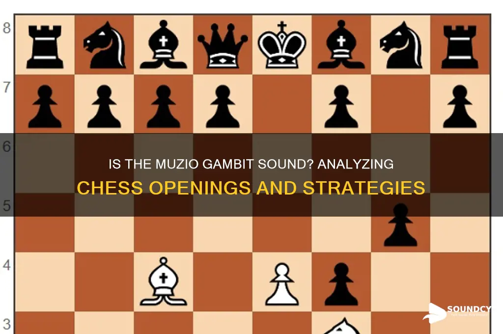 is the muzio gambit sound