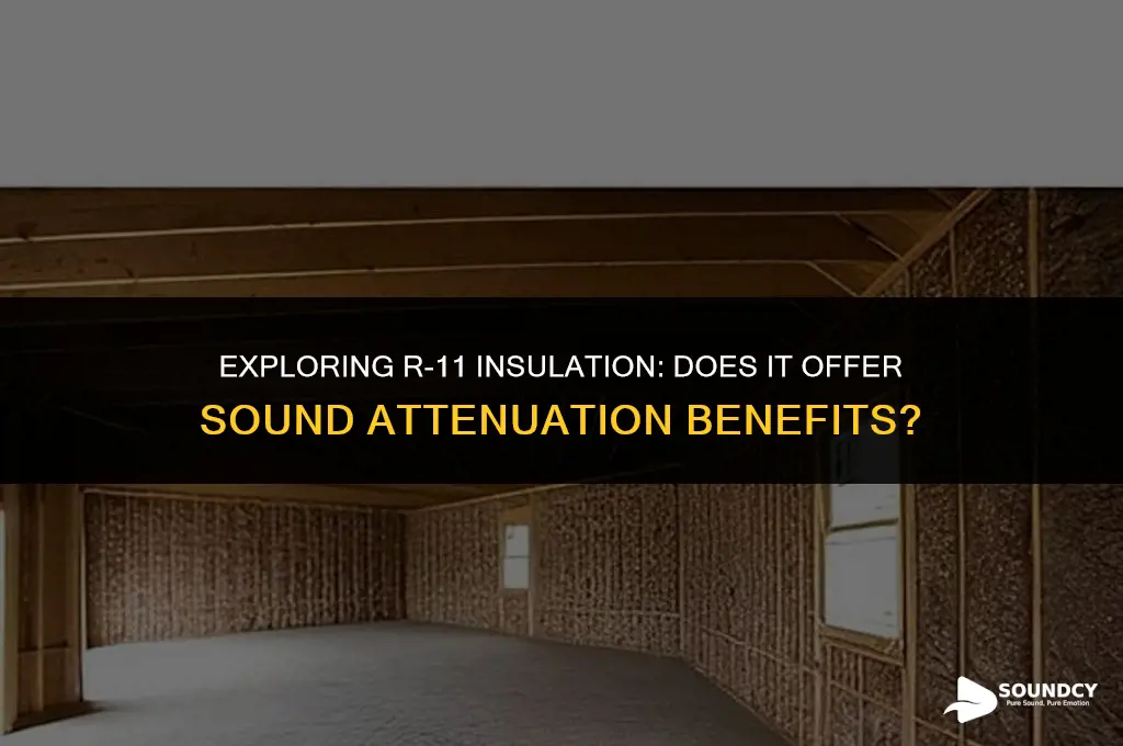 is the r-11 insulation also a sound attenuation