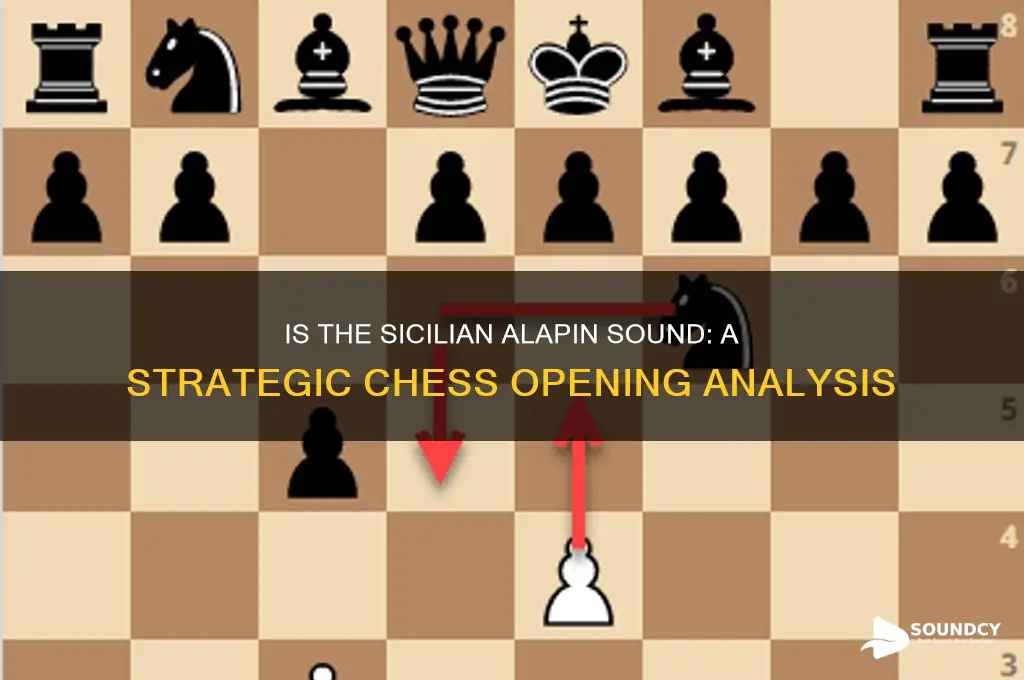 is the sicilian alapin sound