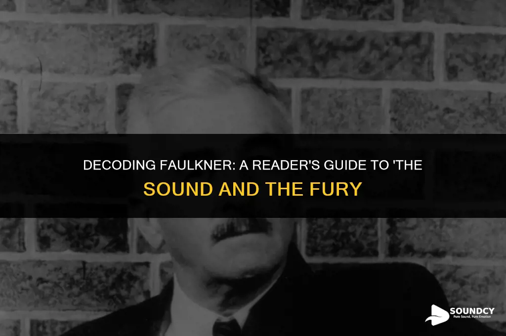 is the sound and the fury hard to read