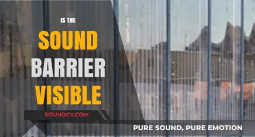 Can You See the Sound Barrier? Unveiling the Invisible Wall