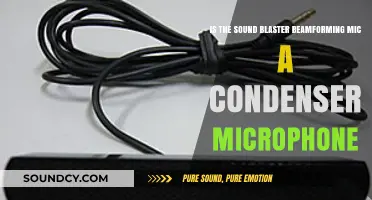 Exploring the Sound Blaster Beamforming Mic: Is It a Condenser Microphone?