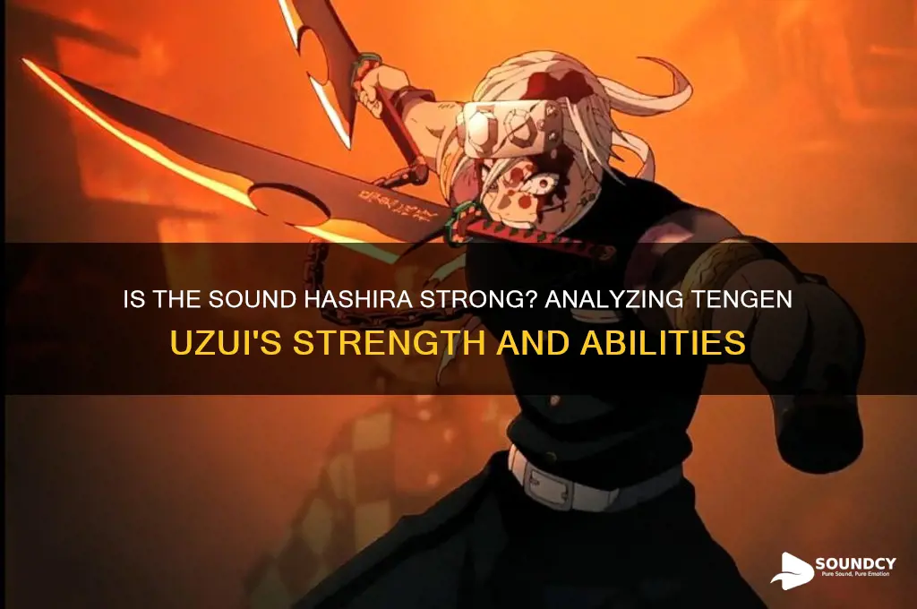 is the sound hashira strong