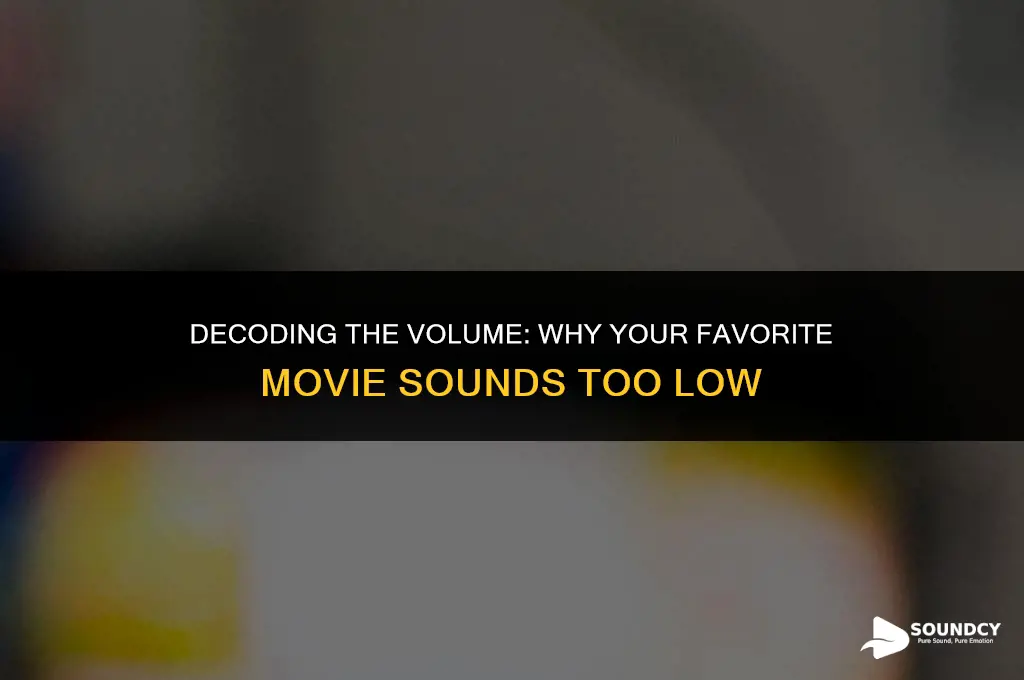 is the sound in the favourite movie too low