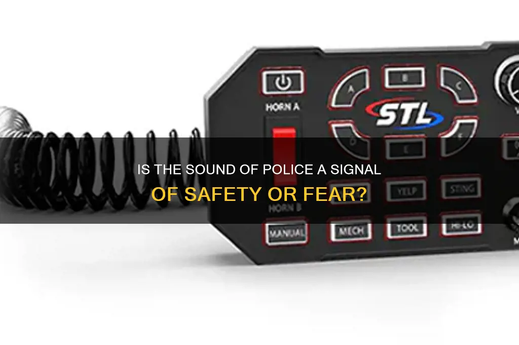is the sound of police