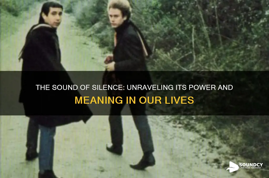 is the sound of silence