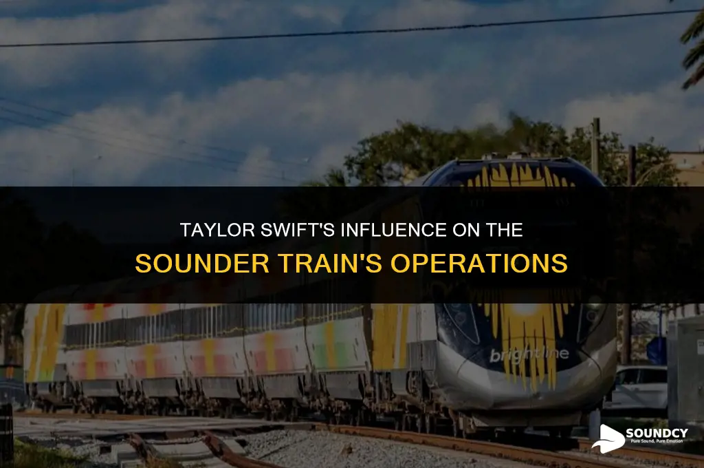 is the sounder train running for the taylor swift