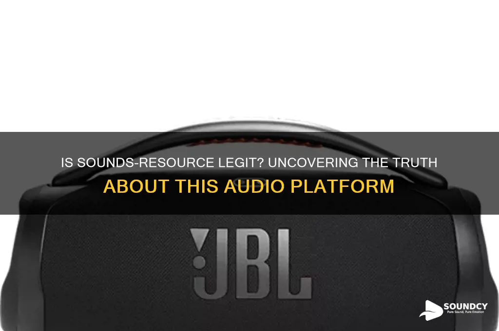 is the sounds-resource legit