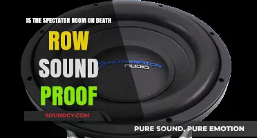 Exploring the Acoustics: Is the Death Row Spectator Room Soundproof?