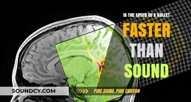 Breaking the Sound Barrier: The Incredible Speed of Bullets