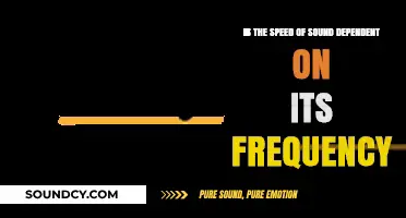 Exploring the Relationship Between Sound Speed and Frequency