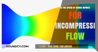 Exploring the Speed of Sound in Incompressible Flow: Infinite or Not?