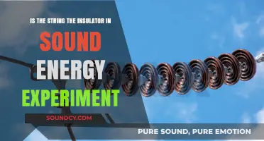 Exploring Sound Energy: The Role of Strings as Insulators
