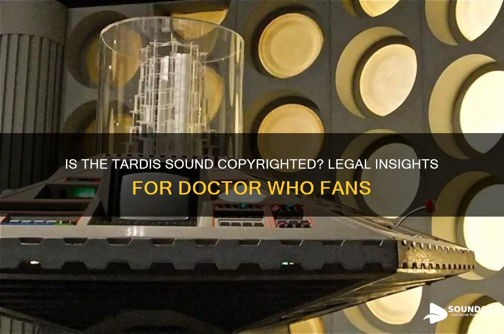 is the tardis sound copyrighted