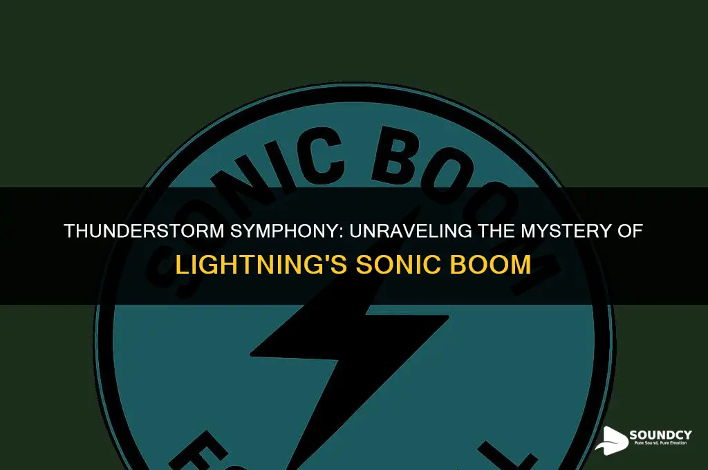 is the thunderstorm sound result of lightning striking ground