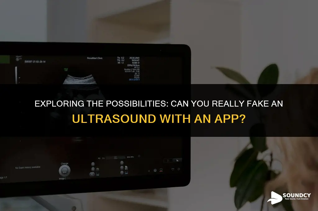 is there a app to fake a ultra sound