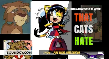 Sonic Dislikes: Exploring the Frequencies Cats Despise