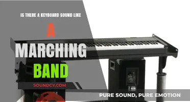 Exploring Keyboard Sounds: Can They Mimic a Marching Band?