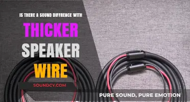 Exploring the Sonic Impact of Thicker Speaker Wires: A Comprehensive Guide