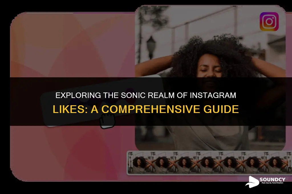is there a sound for liking an ig post