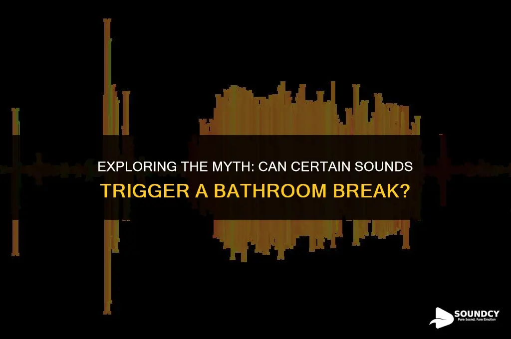 is there a sound pitch that makes you poop