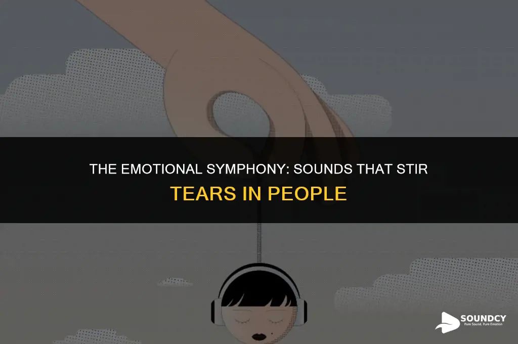 is there a sound that will make people cry