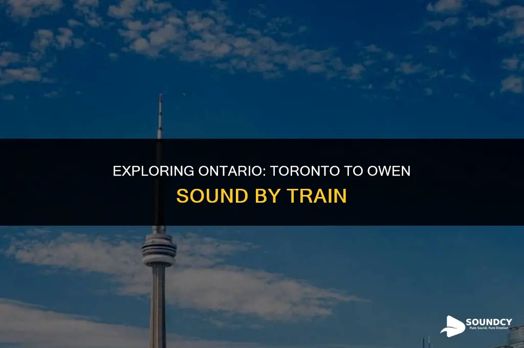 is there a train from toronto to owen sound