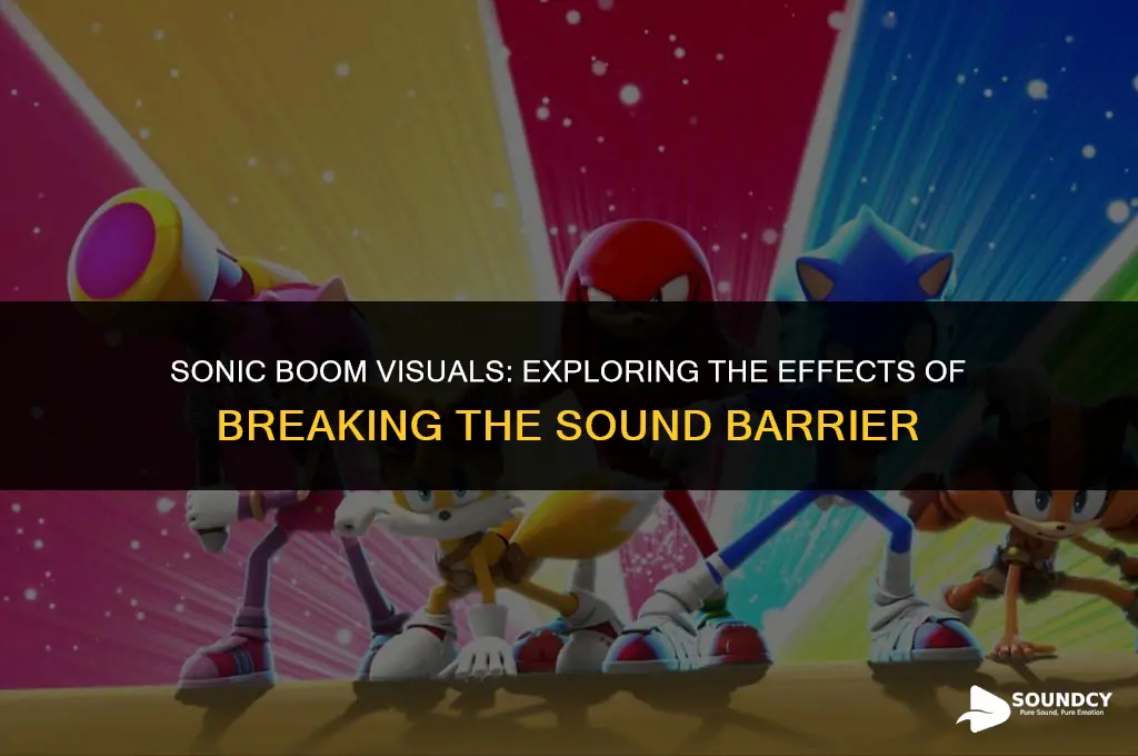 is there a visual when breaking the sound barrier