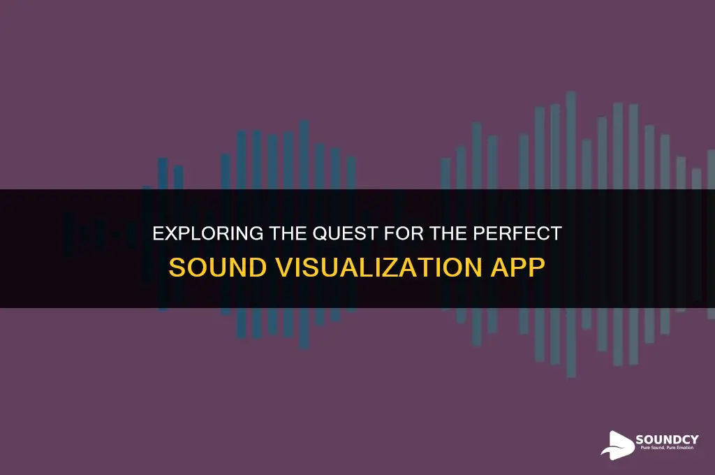is there a visulazation app that truly follows sound