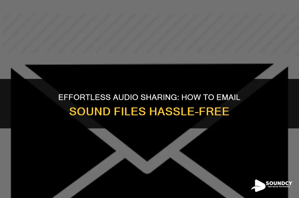 is there a way to email a sound file