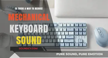 Quieting the Click: Methods to Reduce Mechanical Keyboard Noise