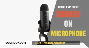 Silencing the Noise: A Guide to Stopping Unwanted Sounds on Your Microphone