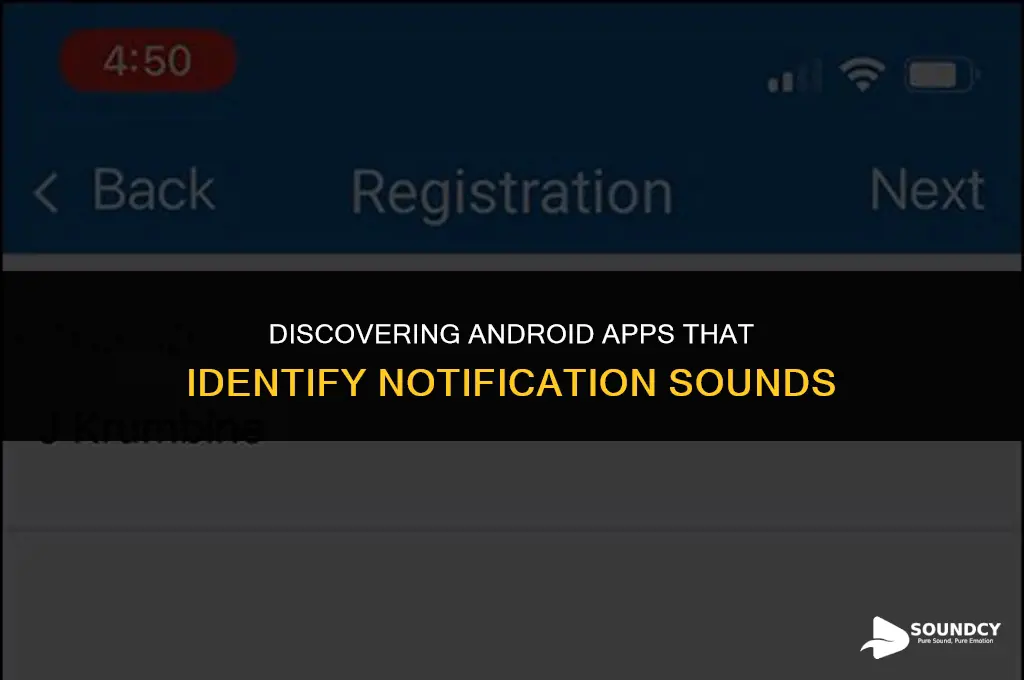 is there an android app which identifies notification sounds