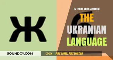 Exploring Phonetics: The Presence of the 'H' Sound in Ukrainian